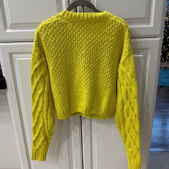 FP Free People Bonfire Cable Knit Cardi - Picture 5 of 6